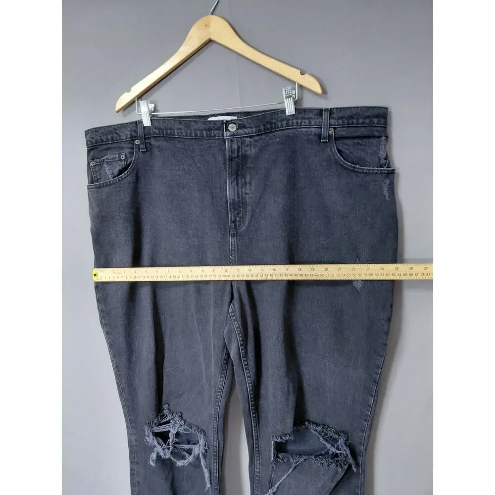 Abercrombie & Fitch Gray Straight Jeans Women Size 37/24